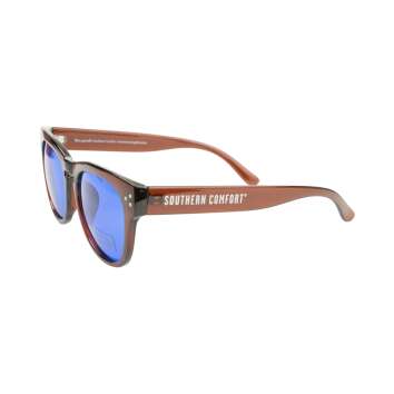 1x Southern Comfort Whiskey Sunglasses Brown Blue Lens...
