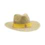 1x Havana Club rum hat straw hat yellow band
