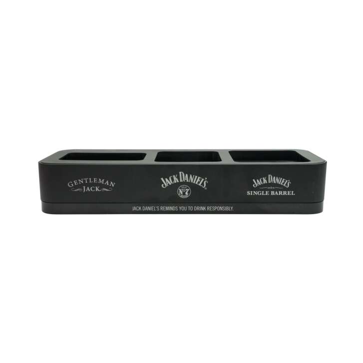 1x Jack Daniels whiskey Glorifier Gentleman metal 3 bottles