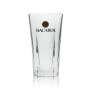 6x Bacardi Rum Glass Longdrink 5eck 355ml