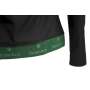 Heineken beer jacket ladies size L black/green softshell with zipper