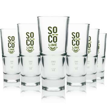 12x Southern Comfort Whiskey Glass Lime Longdrink 296ml...