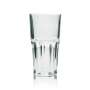 6x Smirnoff Vodka glass long drink white logo