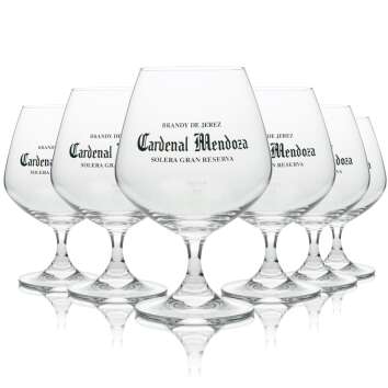 6x Cardenal Mendoza Cognac glass 400ml