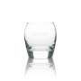 6x Chivas Regal glass tumbler white writing new version