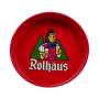 1x Rothaus beer tray red metal
