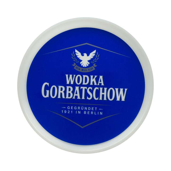 Vodka Gorbachev tray Serving tray Gastro waiter waiter service bar drink