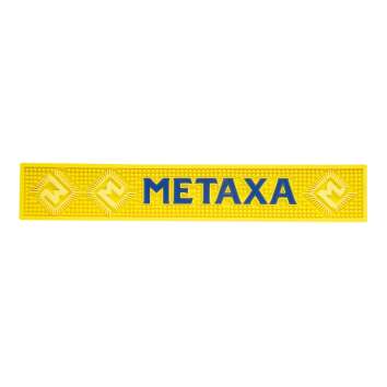 1x Metaxa Tequila bar mat yellow 60.5x10.5