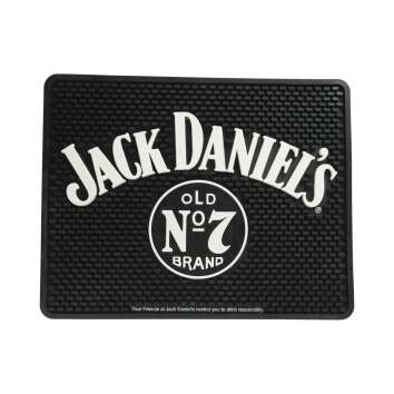1x Jack Daniels Whiskey bar mat square No. 7 35x28