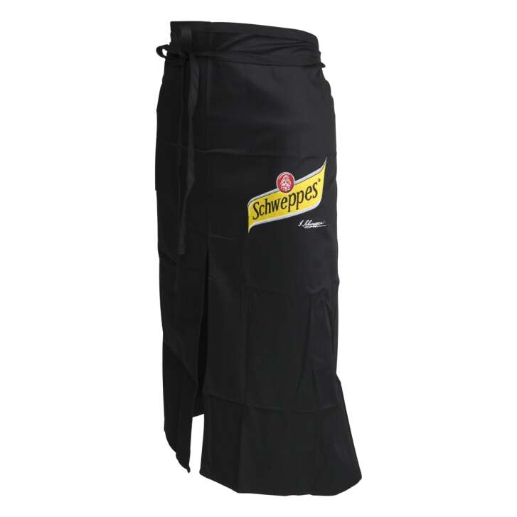 Schweppes waiter apron, long, with waist tie, bistro, catering, service, bar