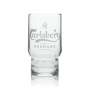 6x Carlsberg Beer Glass Tumbler Better 250ml