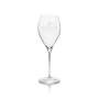 6x Mionetto Prosseco glass flute white logo 280ml rastal