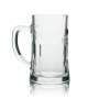 6x Carlsberg beer glass jug 400ml sahm