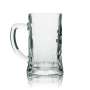 6x Holsten beer glass 0,4l mug Premium Sahm