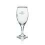 6x Carlsberg beer glass goblet with gold rim 200ml Ritzenhoff
