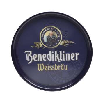 1x Benediktiner beer tray dark blue rubberized