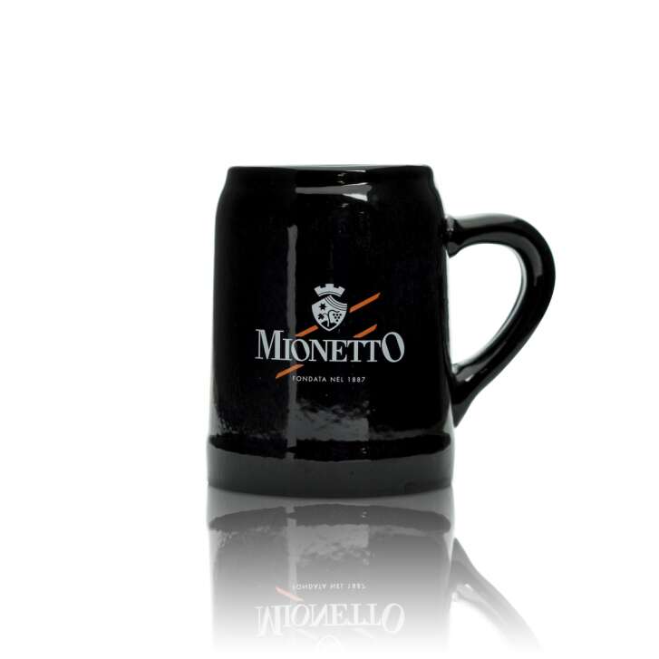 Mionetto clay jug glass 0.3l cup tankard handle glasses calibrated gastro sparkling wine Secco