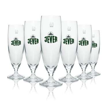 12x Jever glass 0,2l goblet Tulip Pilsener glasses...
