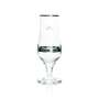 6x Warsteiner glass 0.3l Exclusive goblet tulip gold rim Glasses Calibrated Gastro Bar