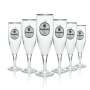 6x Krombacher Beer Glass Exclusive Goblet 0,2l Sahm