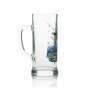 6x Weltenburger monastery beer glass mug winter dream 0,5l Sahm
