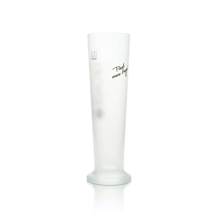 6x Angel Beer Glass Exclusive Bar "Cheers, my angel" 0.3l Rastal