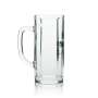 6x Herford beer glass mug Maibock 0,2l Sahm