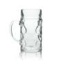 Astra beer mug glass 1L "Bierhantel." Tankard Seidel Krug Glasses Kiez Pauli Rocket