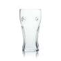 6x Coca Cola glass 0.4l soft drink soda long drink contour glasses calibrated Gastro