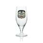 6x Weltenburger Kloster Beer Glass Goblet 0,2l Logo Red Rastal