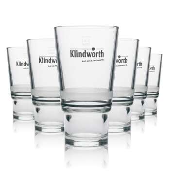 6x Klindworth Softdrinks Glass Longdrink 400ml rastal