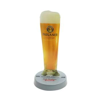 1x Paulaner beer table display Hefe-Weißbier...