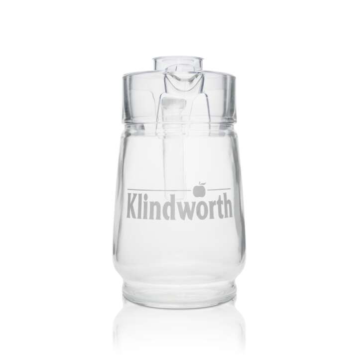 1x Klindworth Softdrinks glass carafe Borgonovo
