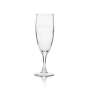 6x Geldermann sparkling wine glass flute oblong 0,1l