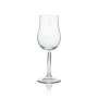 6x Scheidel schnapps glass 0.14l nosing glass/goblet "Bugatti" with oak