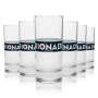 6x Bionade Softdrinks glass 22cl Longdrink round Libbey