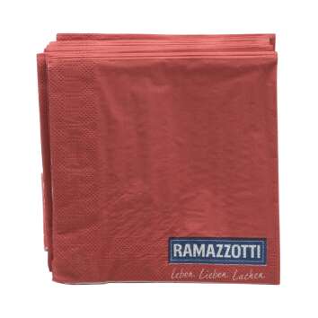 200x Ramazzotti liqueur napkins red 24x24