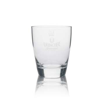 6x Urbacher water glass tumbler 0,2l