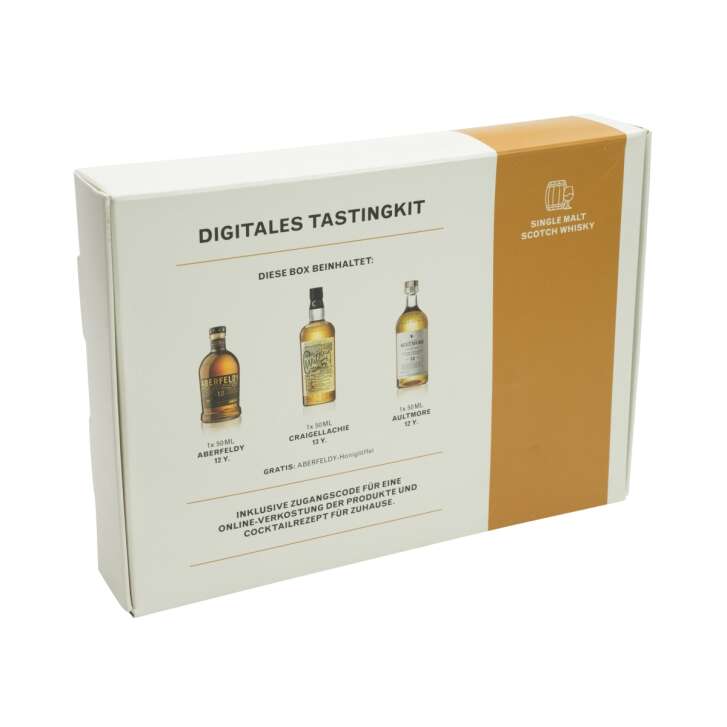 1x Bacardi Rum Tastingkit Digital Single Malt Scotch Whisky 3 varieties 50ml