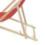 Martini Deckchair Folding Beach Garden Lounge Beach Camping Lounger Furniture Chair