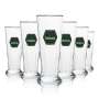6x Diebels Beer Glass Cup 0,2l rastal