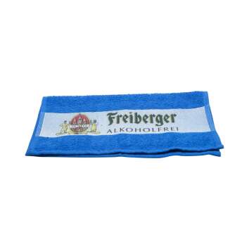 1x Freiberger beer towel bar blue small 50x30
