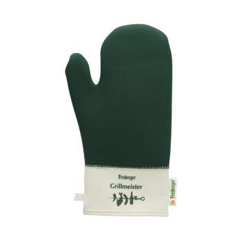 1x Freiberger beer barbecue glove green Grillmeister