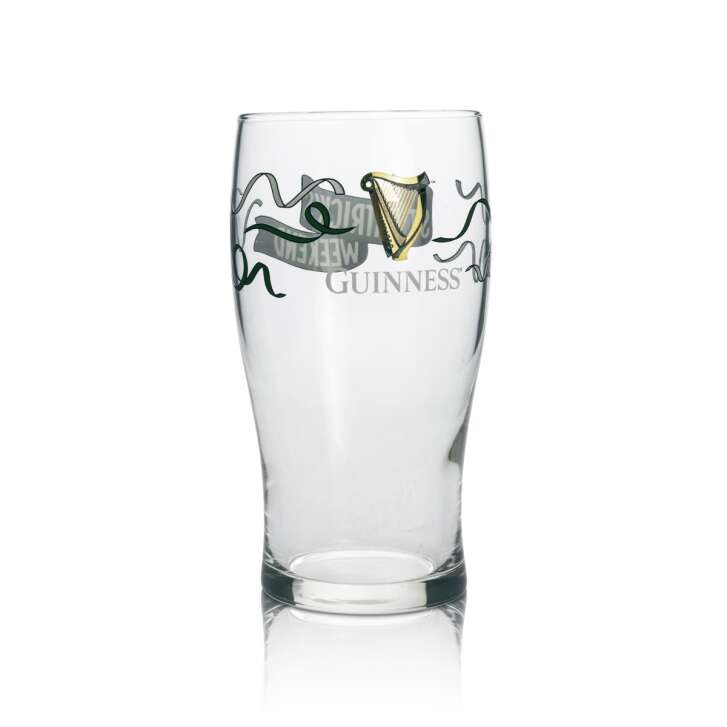 Guinness Beer Glass 0,5l St Patricks Mug Glasses Pint Irish Bar Pub Harp Beer