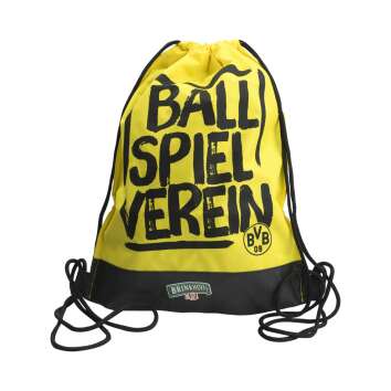 Borussia Dortmund Jute Bag BVB Bag Backpack Sports Bag...