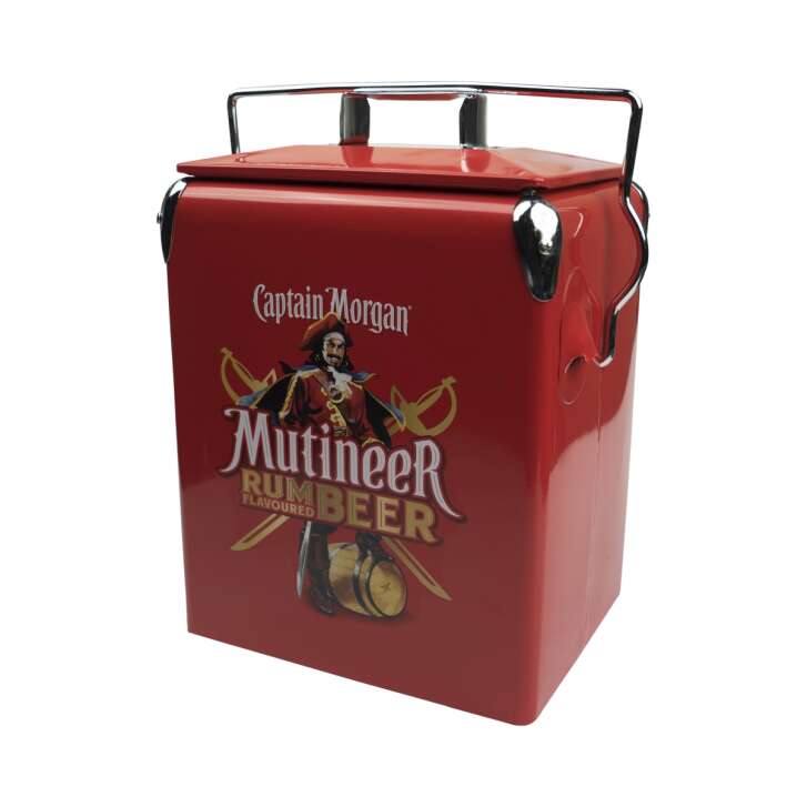 Captain Morgan Rum Cooler Retro Cooler Red Mutineer Rumbeer Cooler Beer