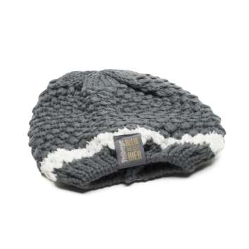 1x Freiberger beer cap knitted cap gray