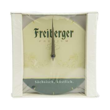Freiberger beer glass clock green 22cm kitchen wall...
