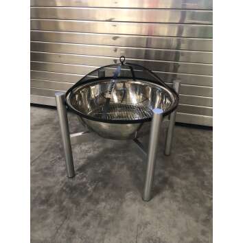 1x Freiberger beer fire bowl silver