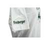1x Freiberger beer T-shirt party lion white/green XL